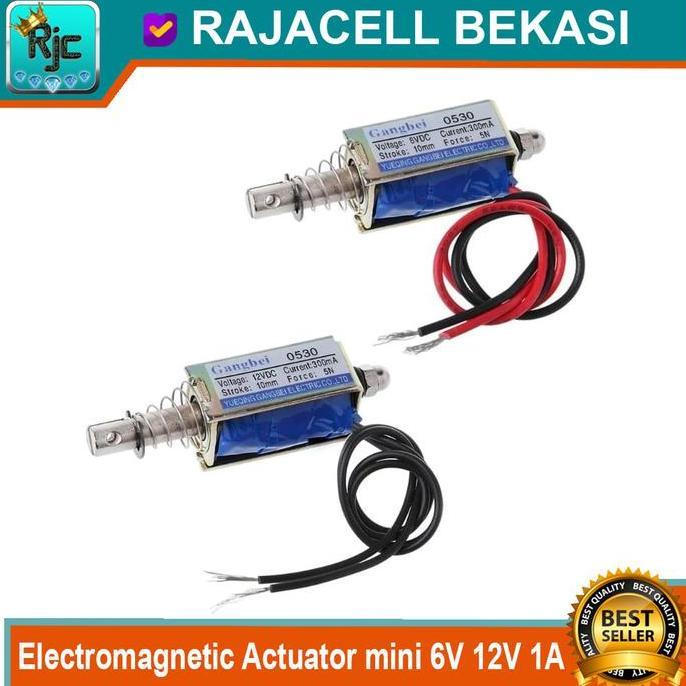 Jf-0530B Push Pull Selenoid Electromagnetic Actuator Mini 6V 12V 1A