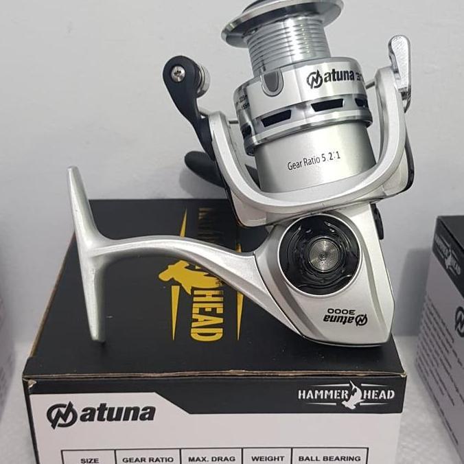 reel hammerhead natuna 3000 metal body