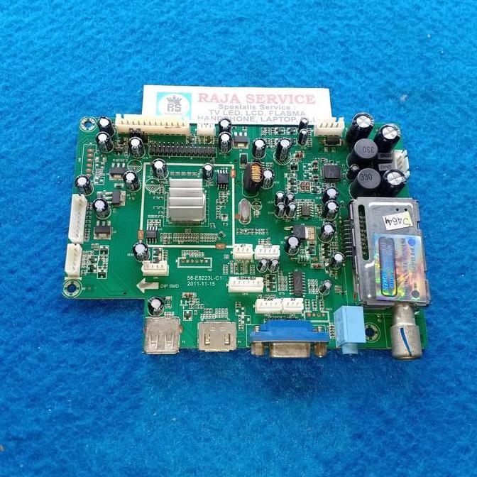 mb tv led polytron PLD 24D303 PLD24D303 mainboard mesin modul board