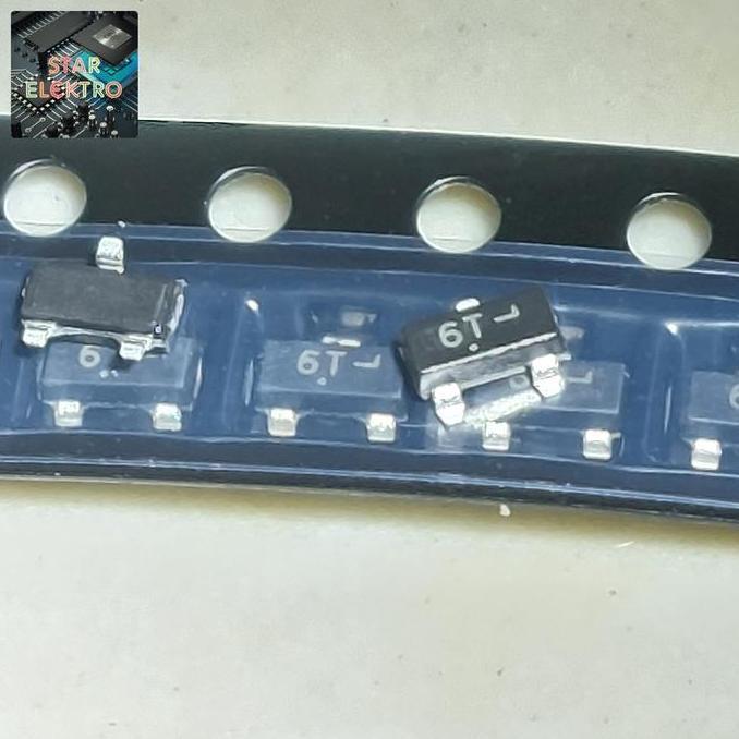 5 BUAH 5PCS MMBFJ310 SOT-23 6T JFET UHF VHF AMPLIFIER RF N-CHANNEL 25V 10MA FET MMBFJ 310 MMBF J310 