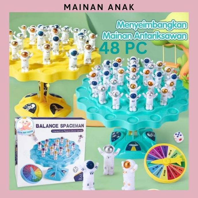Mainan Edukasi Astronot Balancing Seru Anak Dewasa