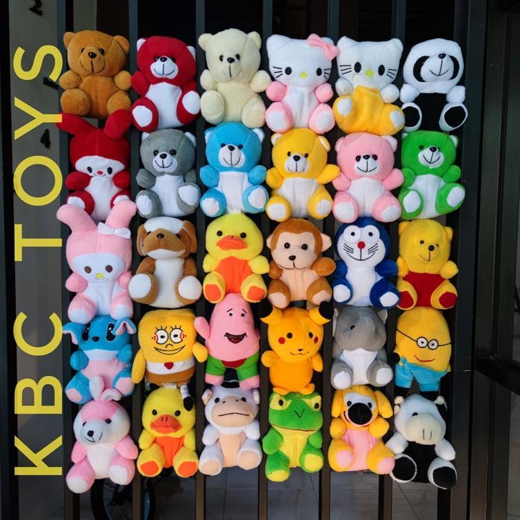 TERBARU BONEKA CAPIT MINI ALL KARAKTER 15CM TERMURAH/BONEKA CAPIT/BONEKA BUKET/Boneka Teddy dan 25 M