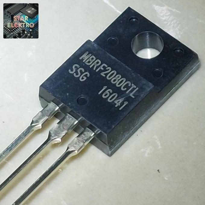MBRF2080CTL TO-220F MBRF 2080 CTL DIODA SCHOTTKY 20A 80V SANGDEST SE27