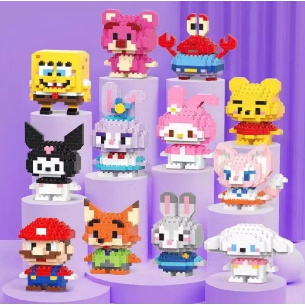 NEW GMS - Mini Bricks Mainan Balok Nano Briks Plastik Original Lego Murah Makassar Min 2