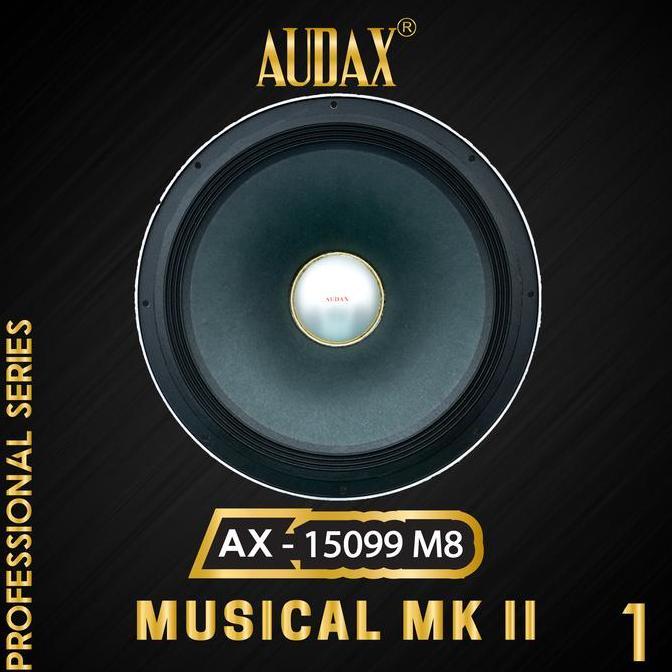 AUDAX - SPEAKER PASIF 15" AUDAX AX-15099 M8 FULL RANGE PROFESSIONAL SERIES MURAH