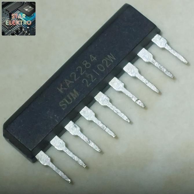 KA2284 KA 2284 LB1403 IC AUDIO LED INDICATOR VU METER SIP-9 AN6884 KOMPONEN SE27