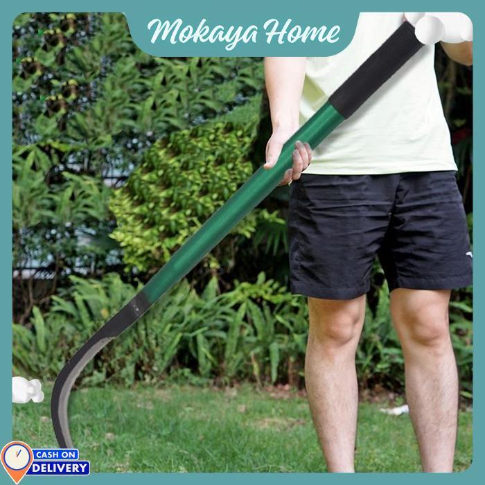 Mokaya Home - 40 Cm Menangani Arit Tebang Tebu Baja / Arit Kebun Padi Sawah / Arit Jawa Asli