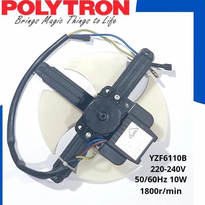 FAN MOTOR KULKAS POLYTRON ORIGINAL YZF6110B AT79