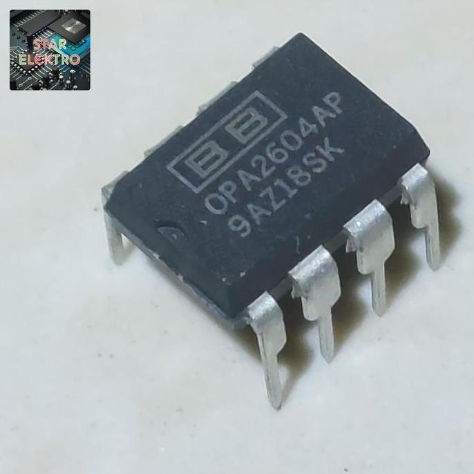 OPA2604AP OPA2604 2604 DIP-8 IC LOW NOISE DUAL CHANNEL OP AMPLIFIER SE27