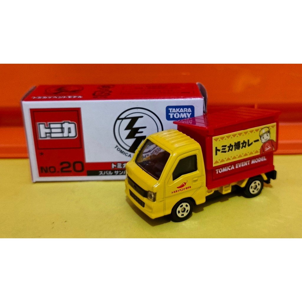 Tomica Event Model Takara Tomy 20 Subaru Sambar Tomica Expo Curry Mobile Food Stall