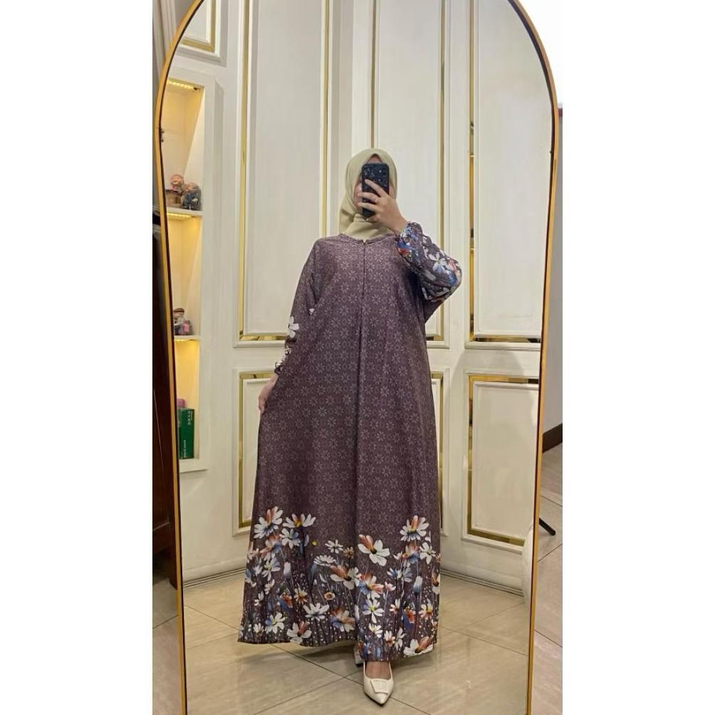 bestpromo paket 100 ribu isi 3 gamis selena premium lengan kerut