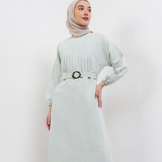 MFMW Gilewska Dress Gamis Hijau