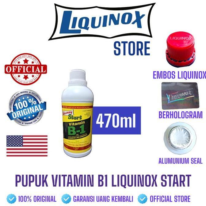Pupuk Vitamin B1 Tanaman Original USA Berhologram 470ml