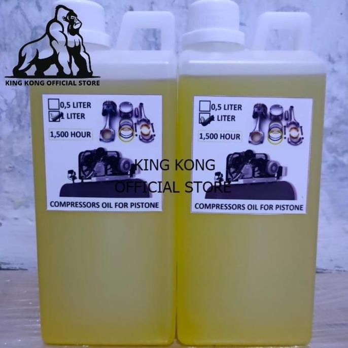 Gasss- Oli Kompresor Angin Piston 1 Liter