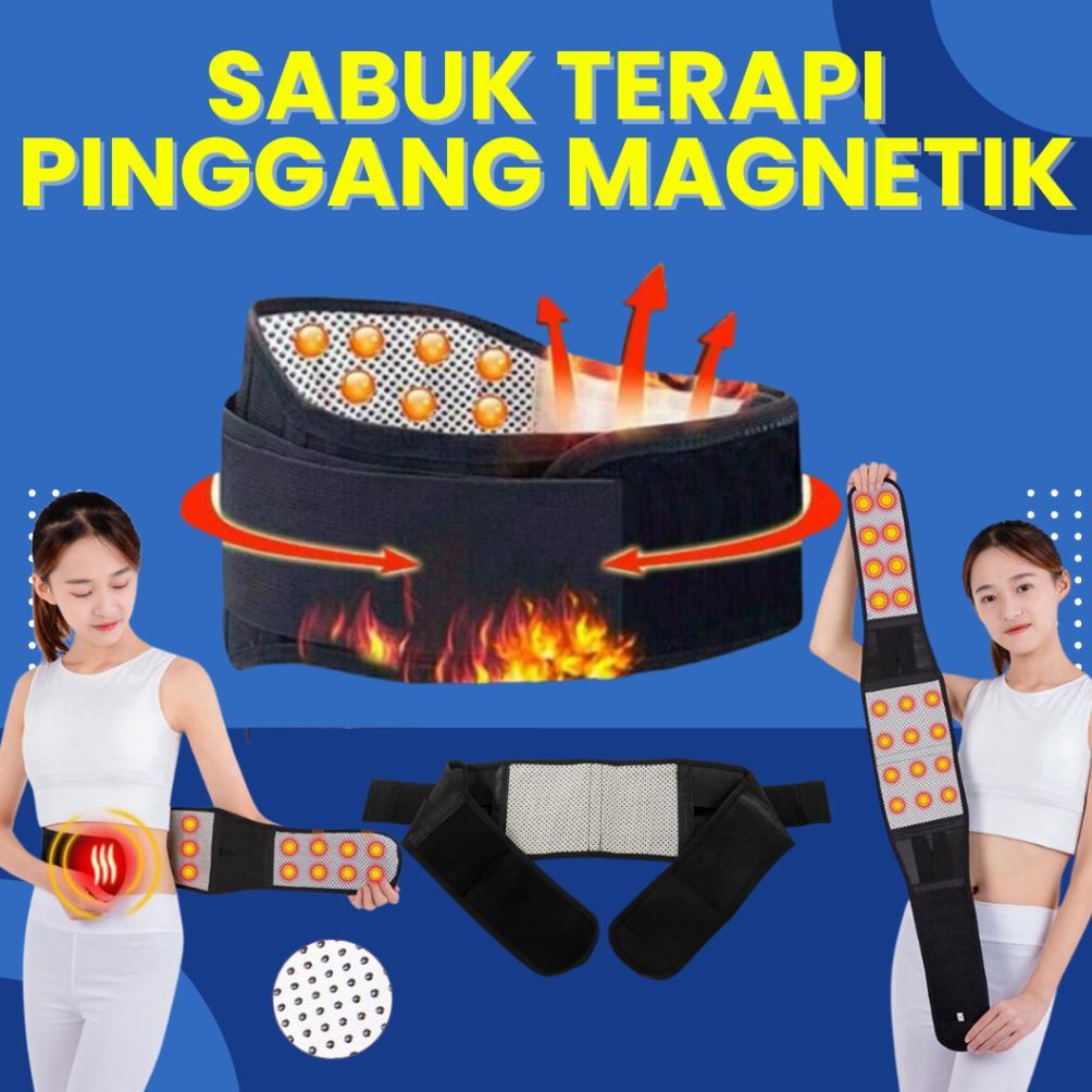 Alat Terapi Pinggang Sabuk Terapi Pinggang Korset Terapi Pinggang Syaraf Kejepit Tourmaline Original