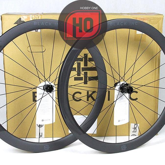 Allthebest- Black Inc FORTY FIVE Disc Brake Clincher Tubeless Ready Carbon Wheelse