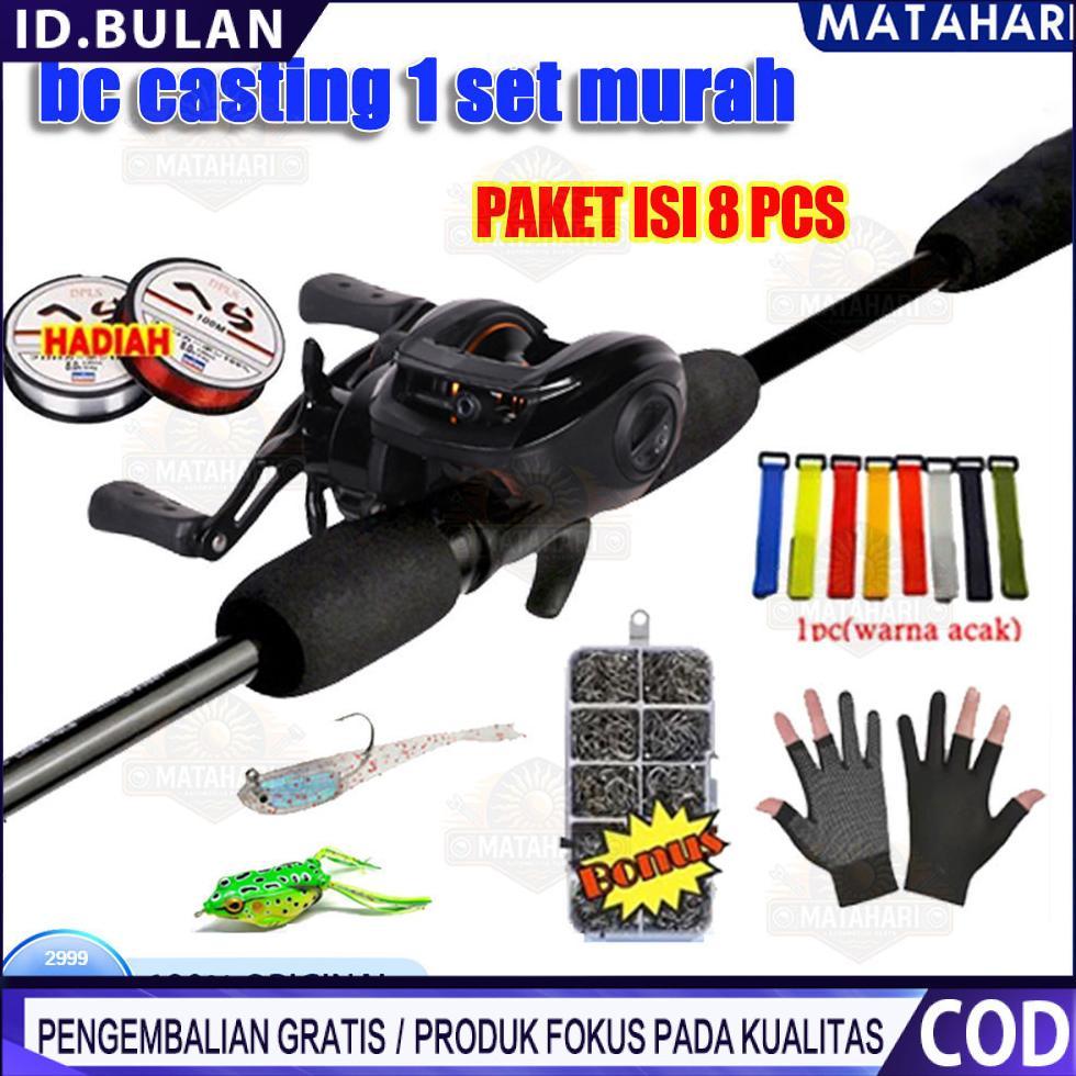 SHIMANO (beli 1 dapat 6)1.6M/1.8M/2.1M/2.4M Joran Pancing Set / joran pancing 1 set murah / pancing 
