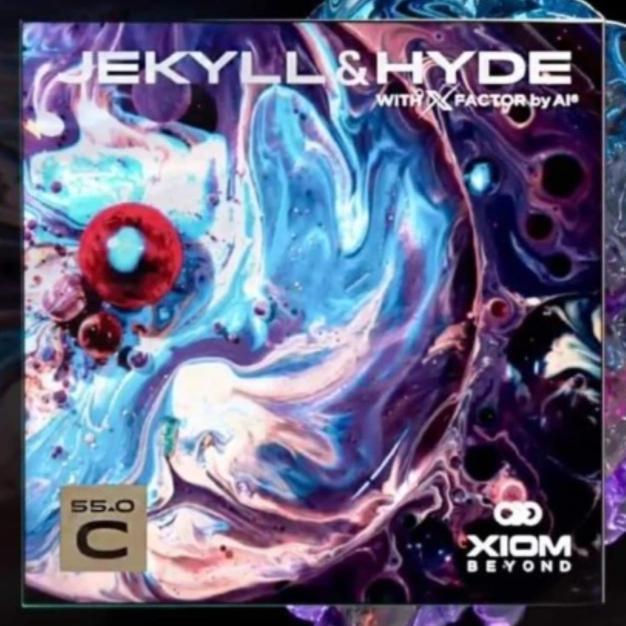 Xiom JEKYLL & HYDE C55, karet pingpong