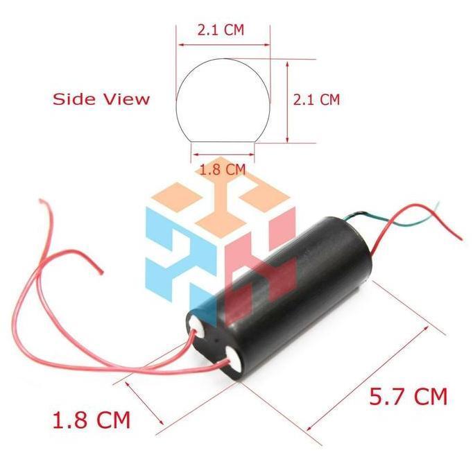 Up- Tesla Coil Module Step Up 3-6V Dc Ke 400Kv Hh Voltage Generator