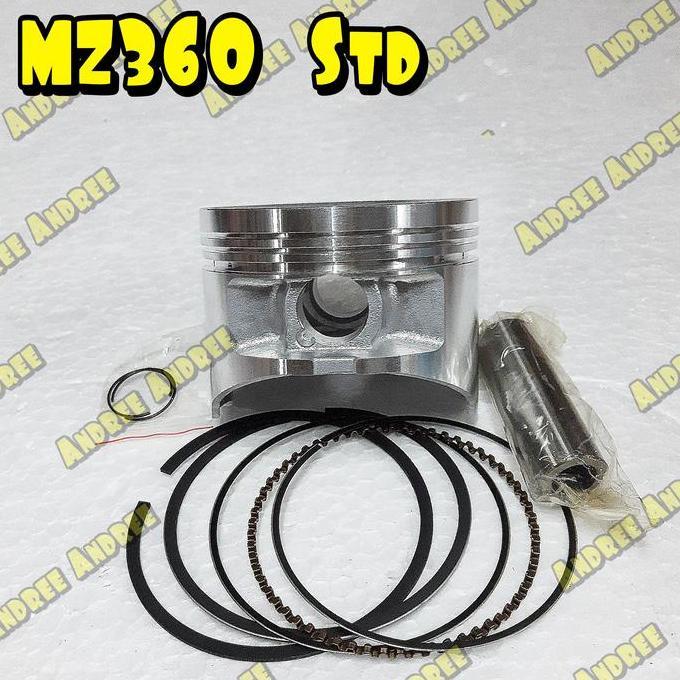 MZ 360 Std Piston Ring Yamaha MZ360 MZ-360 0.00 Standar