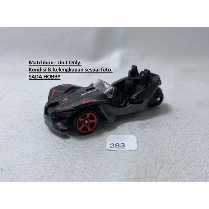MATCHBOX POLARIS SLINGSHOT BLACK UNIT ONLY SHOBBY