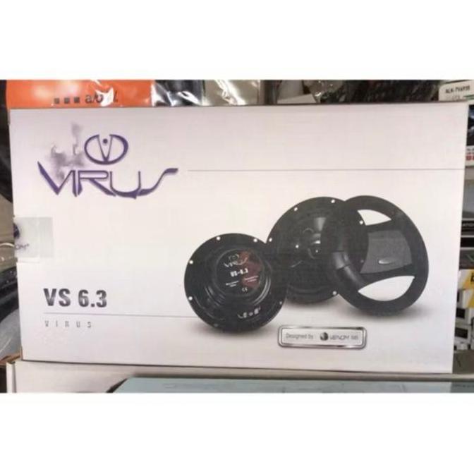 Promo Speaker Coaxial Venom Virus VS 6.3 Speaker Pintu Mobil Venom Virus Diskon