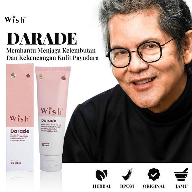 WISH DARADE - UNTUK KULIT PAYUDARA WANITA LEBIH KENYAL LEMBUT & SEHAT ALAMI EKSTRAK PUERARIA MIRIFIC