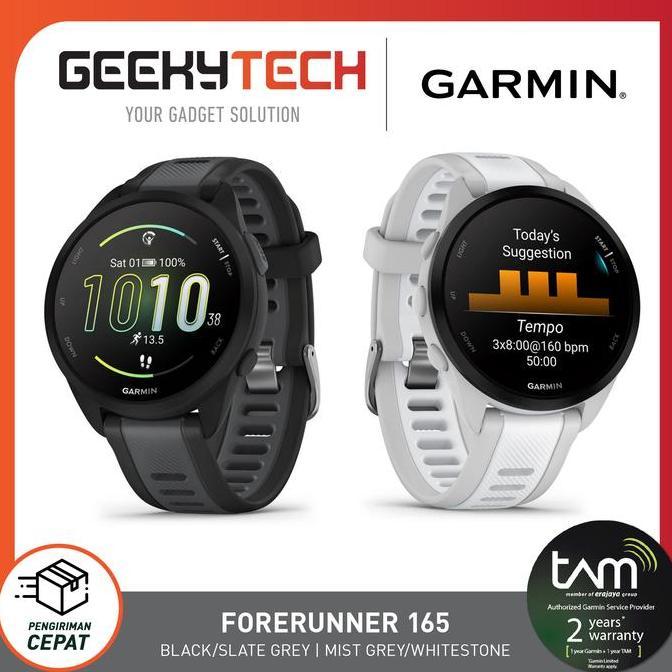 Garmin Forerunner 165 / FR165 Smartwatch / Running Watch - Resmi TAM