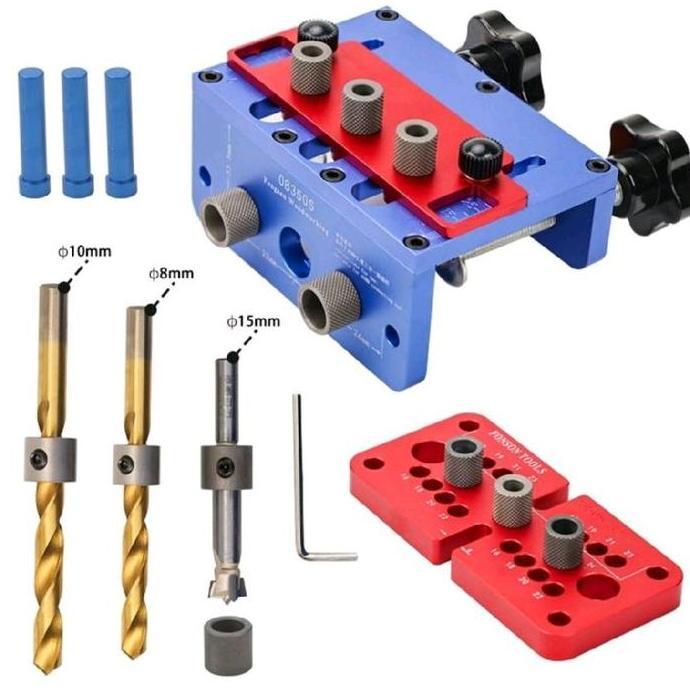 MAZITOV cross dowel jig / doweling jig / knock down jig / drill guide