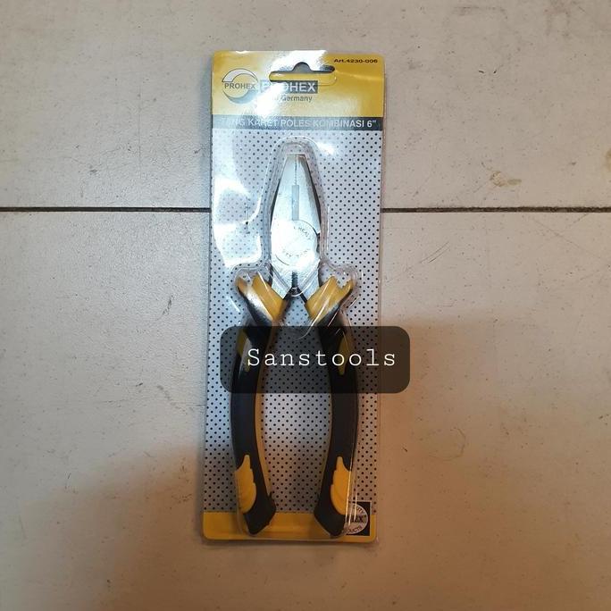 FERESSIA Combination plier / tang kombinasi Prohex 6" (150mm) 4230-006 original