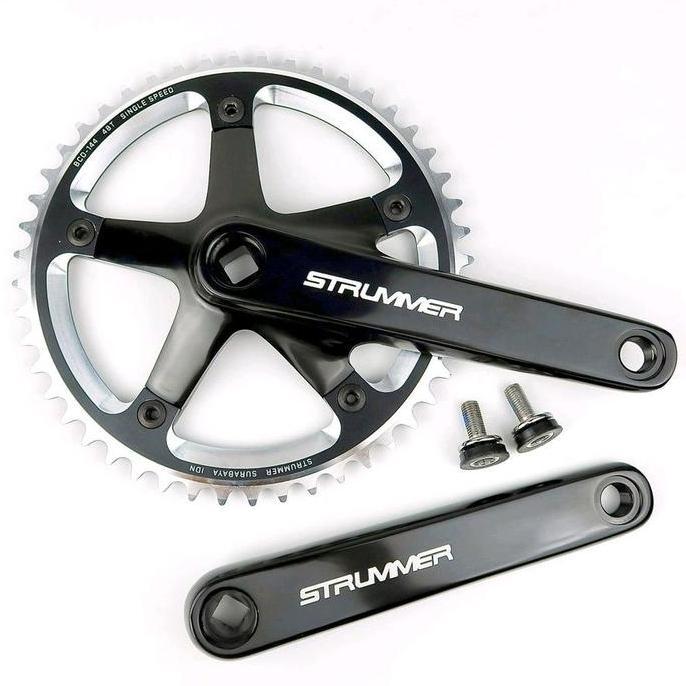 Crank Strummer Cw-885 Bcd 144 48T Arm 165 Fixie