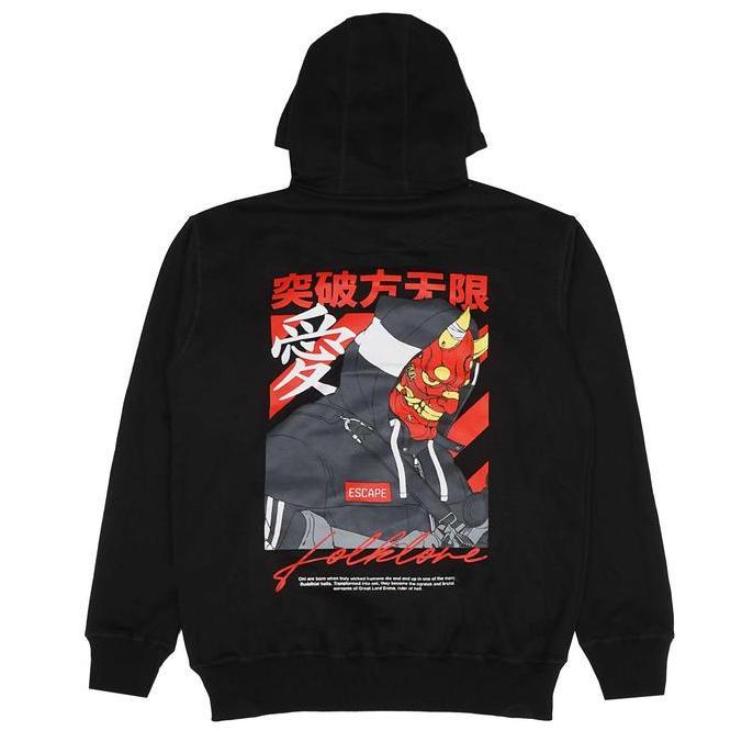 Escaperfect Hoodie Japan Black Onigumo