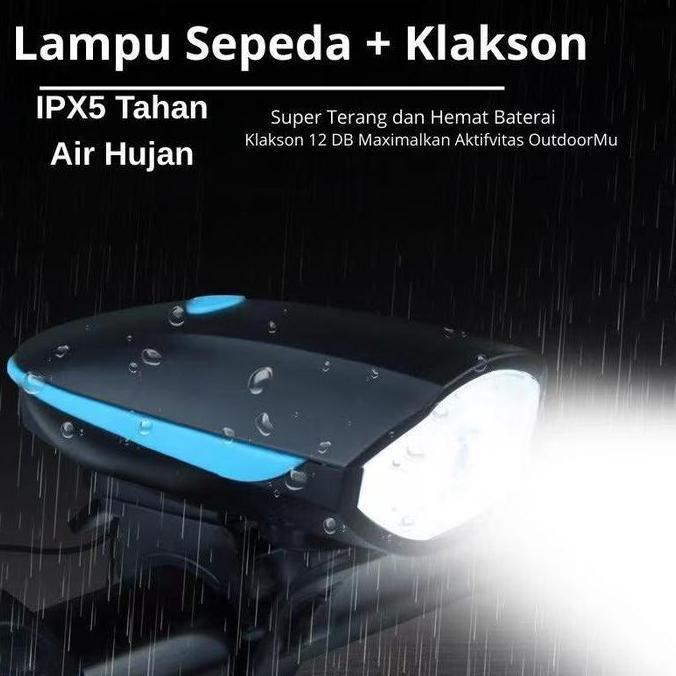 Dicycle- Lampu Sepeda Dengan Klakson Tahan Air Dan Tahan Hujan Sepeda / Sepeda Gunung Ringan / Lampu