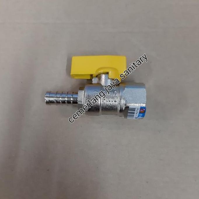 Stop Kran Gas Rifeng Drat Dalam Dn 10/Stop Valve Gas Kompor Drat Dalam