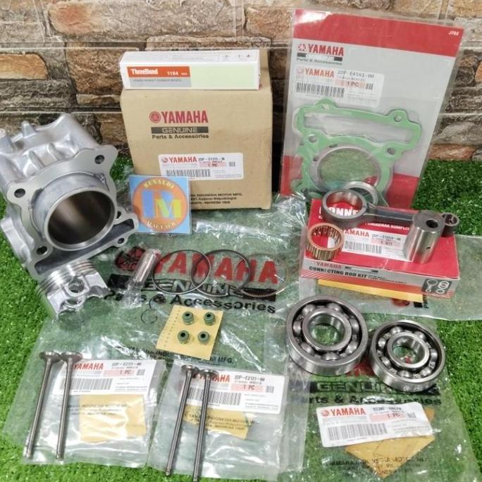 ( COD ) PAKETAN KOMPLIT Blok Seher Plus Stang Seher Yamaha Nmax 155 / Aerox 155 / Lexi N MAX155 (2DP