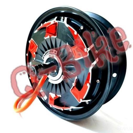 Dinamo Bldc Qs Motor 5000W R12 Inch Ebike Motor Listrik