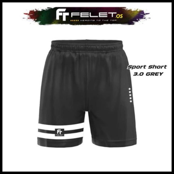 Felet Sport Short 3.0 / Celana Badminton Original Felet Terbaru