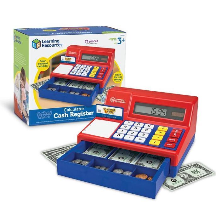 Learning Resources Pretend & Play Calculator Cash Register