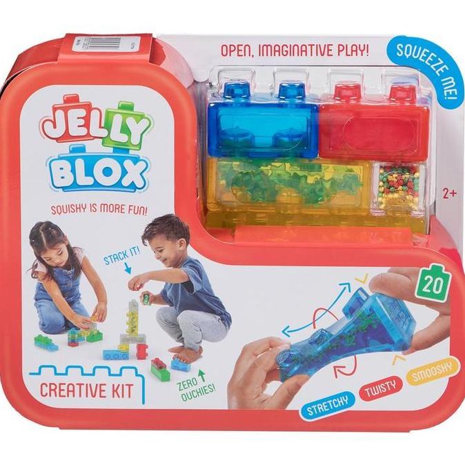 JY Jelly Blox Creative Kit - Mainan Balok Susun untuk Balita & Prasekolah