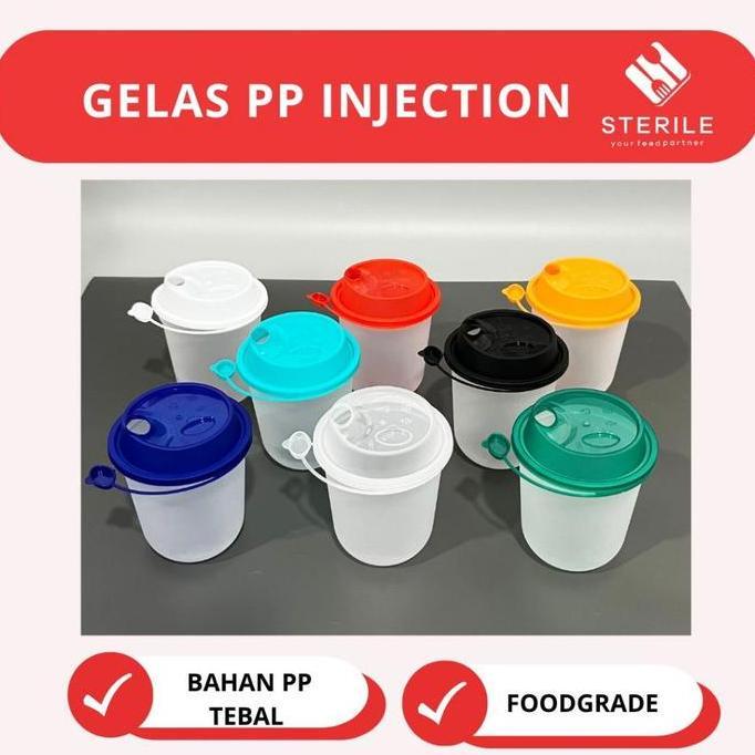 Thinwall Cup Injection Oval 380 ml 12 oz & 500 ml 16oz / 700ml 24 oz Datar / PP Cup Injection Reusab