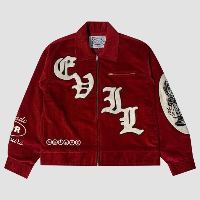 Cool- Evilspirit Work Jacket - Liora Red Unisex