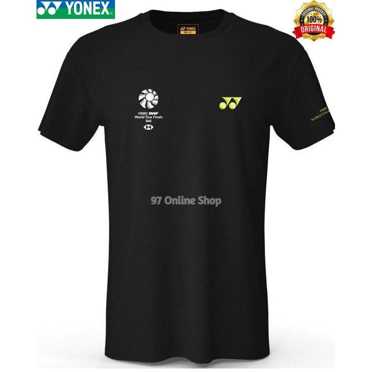 Kaos YONEX / T-Shirt YONEX RM1810 HSBC BWF WORLD TOUR FINALS BALI|NEW|
