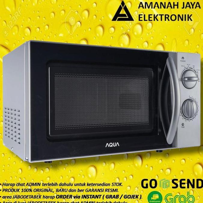 Allthebest- AQUA SANYO AEM-S1112S MICROWAVE 17 Liter Low Watt 400 Watt | AEMS1112S