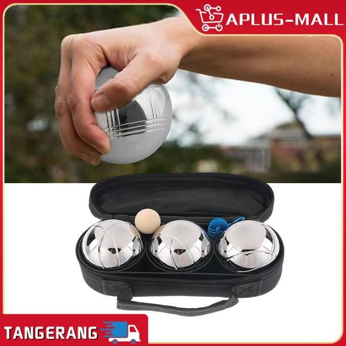 TSE 3Bola/Set Bola Petanque Fopi Tahan Lama Bola Petang Kuat Kualitas Bagus Kualitas Tinggi