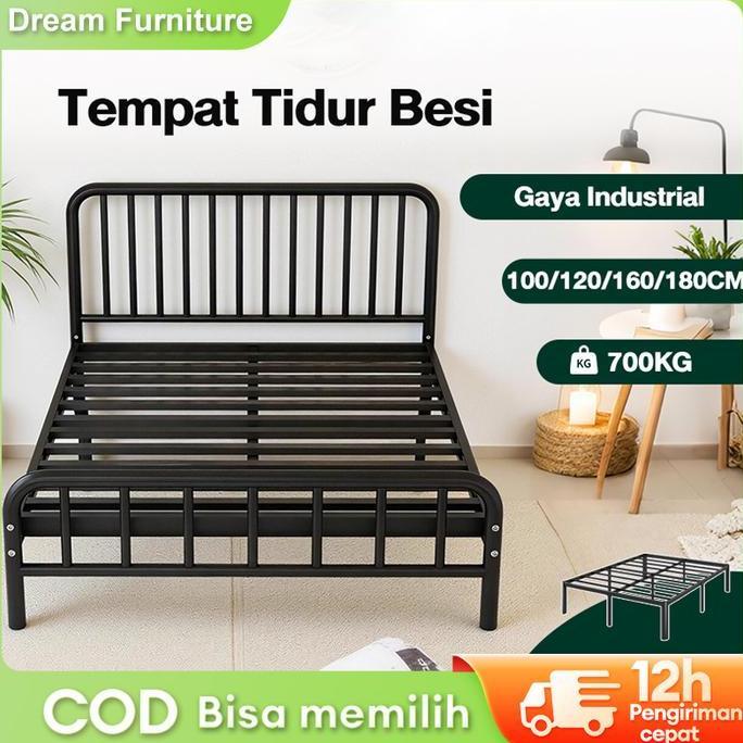 Koa Tempat Tidur Besi Ranjang Besi Rangka Tempat Tidur Besi Ranjang Kasur Rangka Tempat Tidur Minima