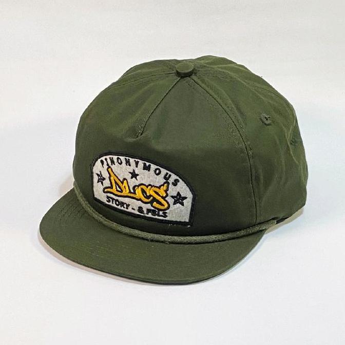 Cap- Ropehat Cotton Twill Army Pinonymous Topi Visor Pendek