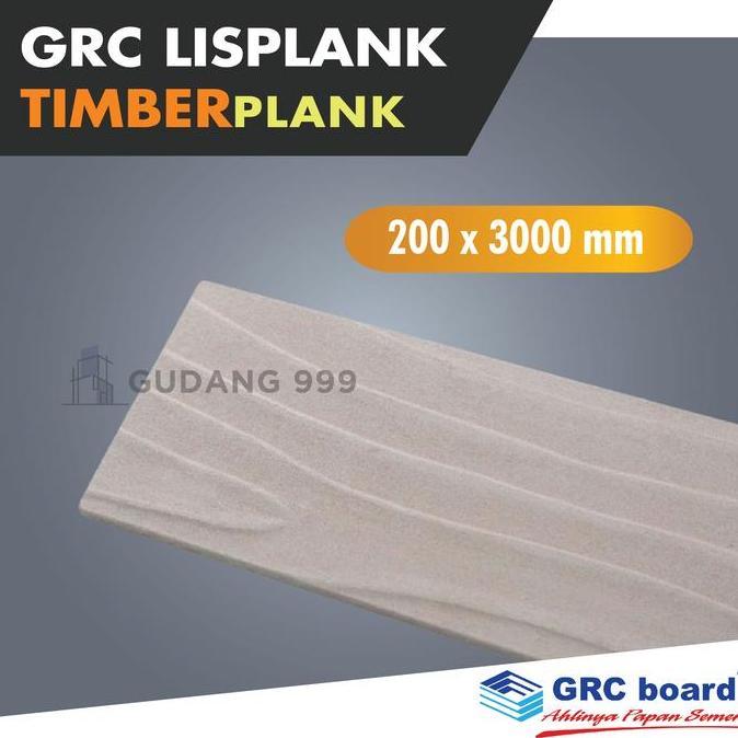 Sar- Lisplank Grc 20 Cm 3 M / Timberplank Urat Kayu / Lisplang /