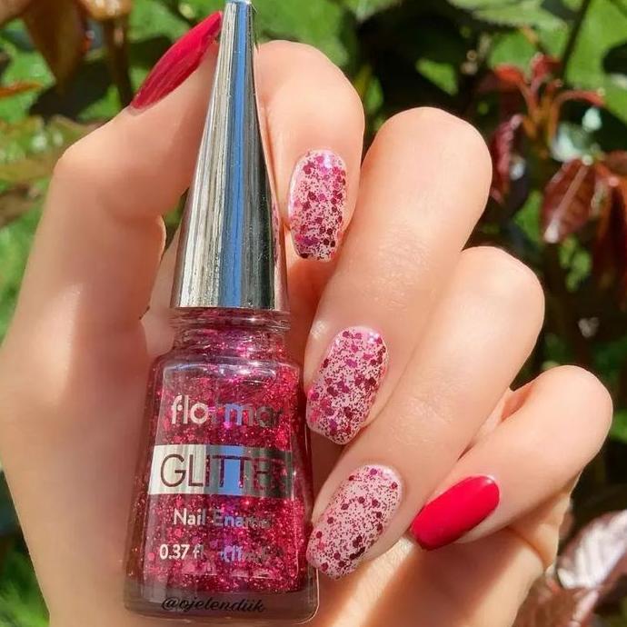 Nail- Kutek Glitter Flormar Nail Art Polish Kuku