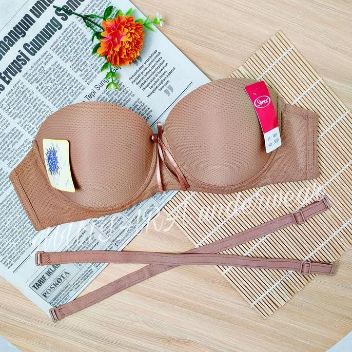 Woz- Bra Kat Sorex 9853 Cup Setengah/Half Cup Bra Sorex Size 32-38 Cup A-B/Bra Katun Sorex Berp-P