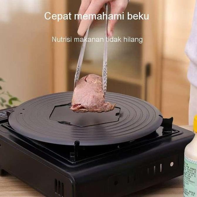 tatakan alas kompor 26cm bisa dicopot tengahnya plat alas panci kompor